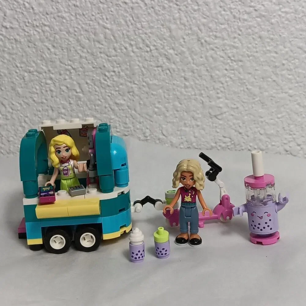 Lego Friends Mobile Bubble Tea Shop Replacements Loose Incomplete